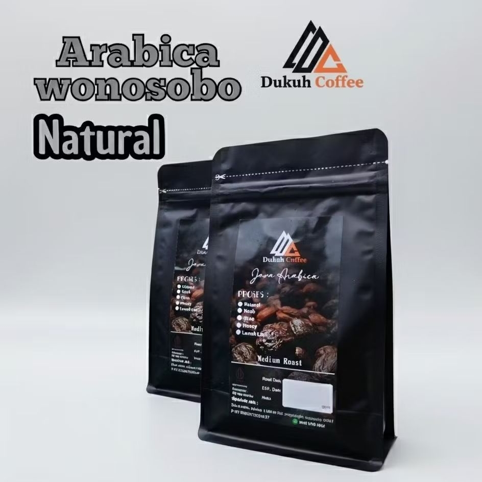 Kopi Arabika Wonosobo Natural 250 gr Dukuh Coffee Slukatan