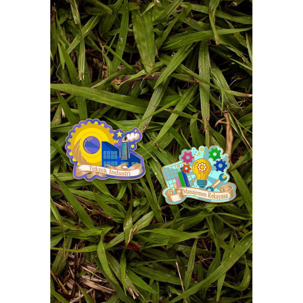 ENAMEL PIN TEKNIK INDUSTRI (TI) DAN MANAJEMEN REKAYASA (MR) ITB