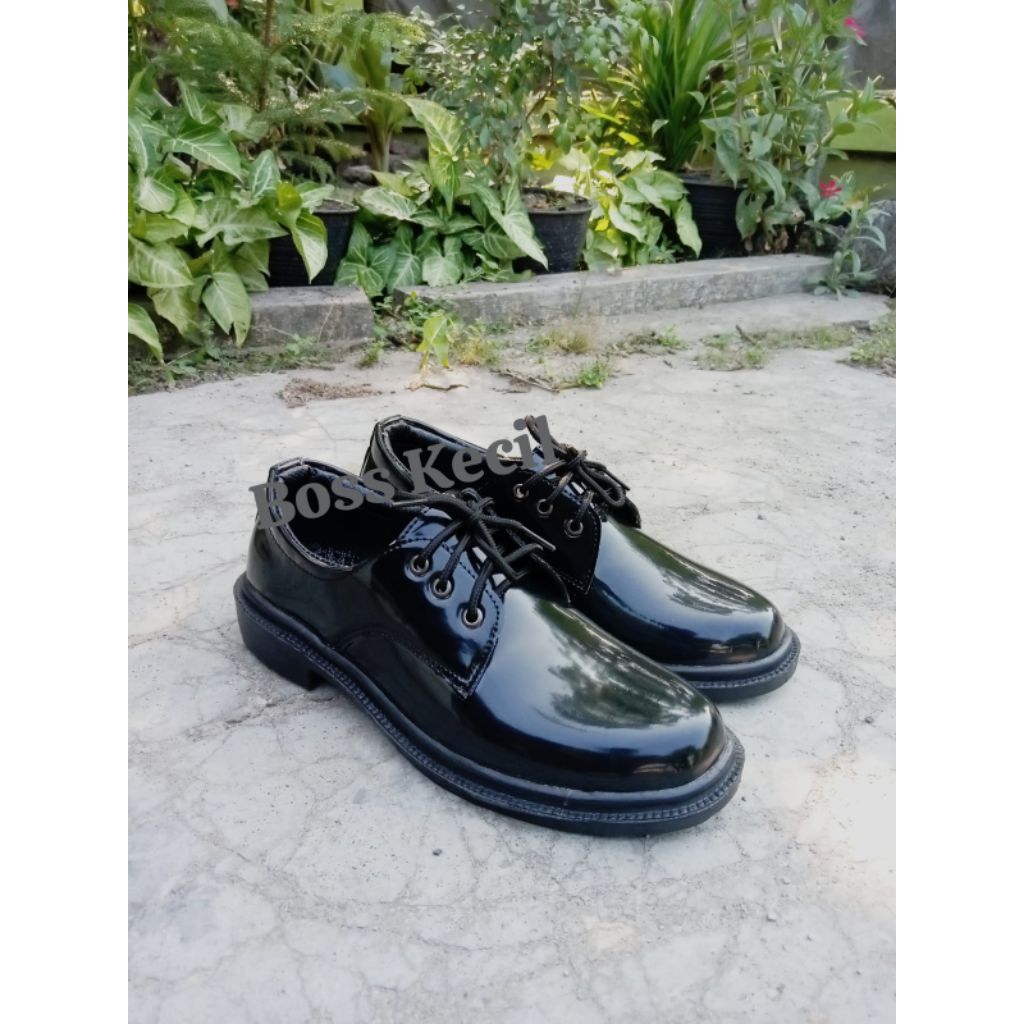 Sepatu Pendek TNI AD Sepatu Pdh Polri Sepatu Pdh Security Kilap