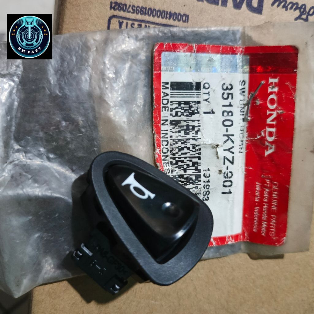 Tombol Sakelar Saklar Klakson Motor Honda Supra X 125 Helm In BeAT FI CBS K25 Blade 110 PCX 150 CBU 