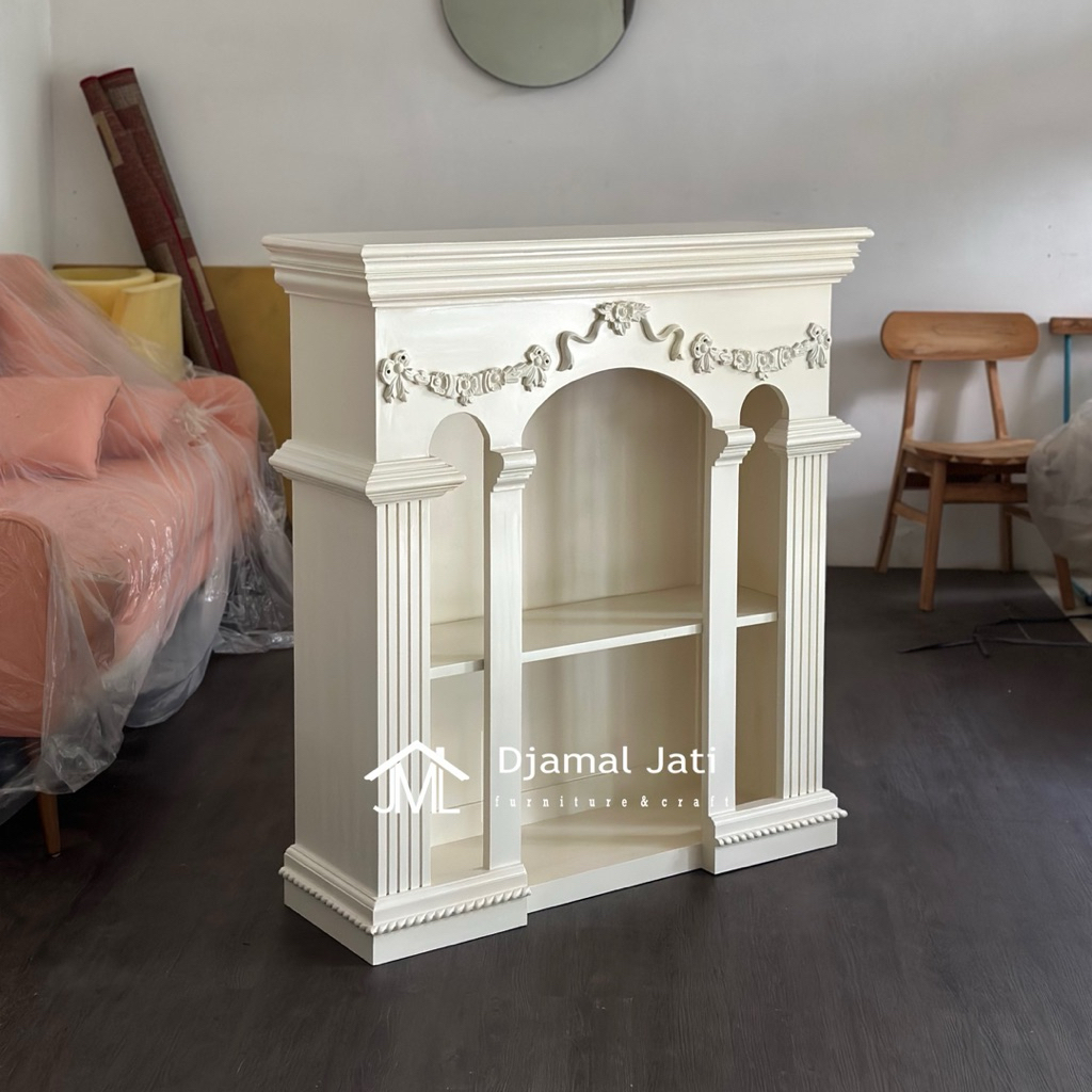 Fireplace Decor Custom, Meja Perapian Hias, Fireplace Table Home decor