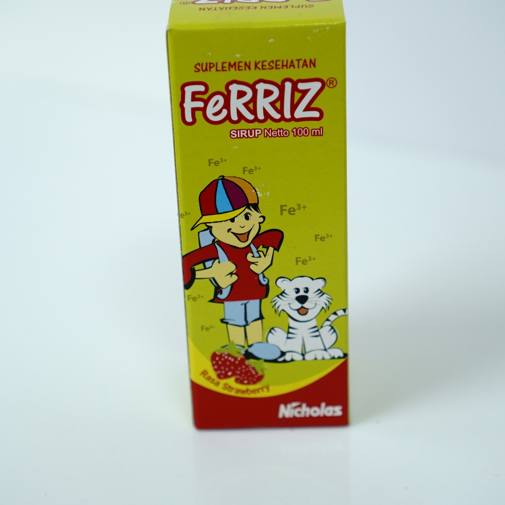 Ferriz Syrup 100 ml - Sirup Suplemen Zat Besi Anak
