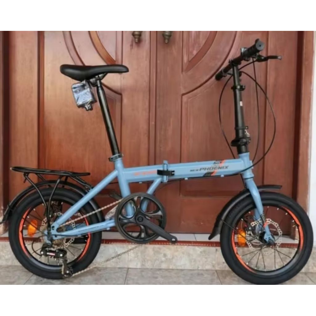 SEPEDA LIPAT PHOENIX 16 INCH CAKRAM 7SP HARGA PROMO NEW