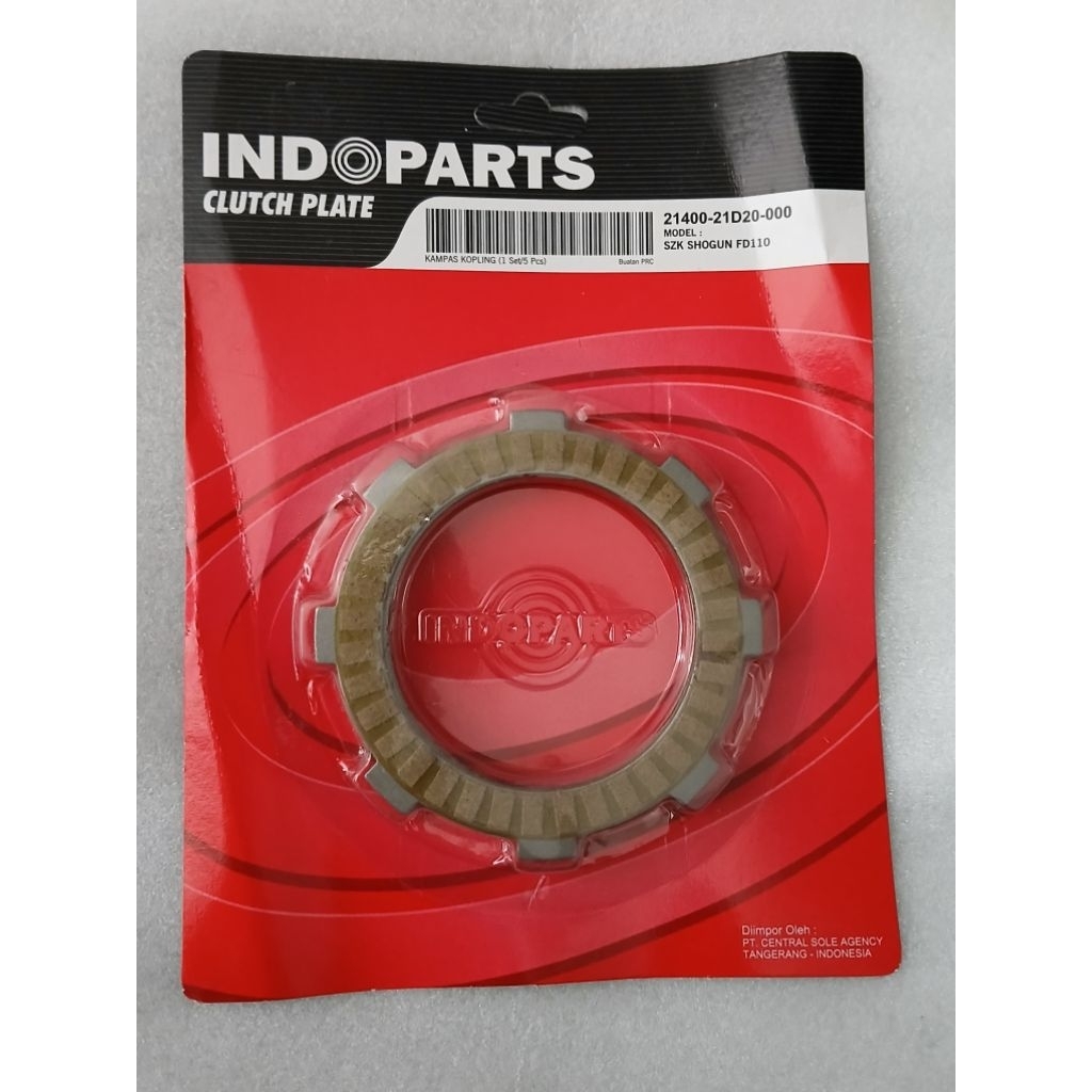 KAMPAS KOPLING PLAT KOPLING 1 SET SUZUKI SHOGUN SHOGUN FD110