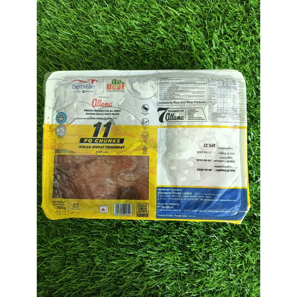 DAGING KERBAU CHUNKS 500GR - FROZEN