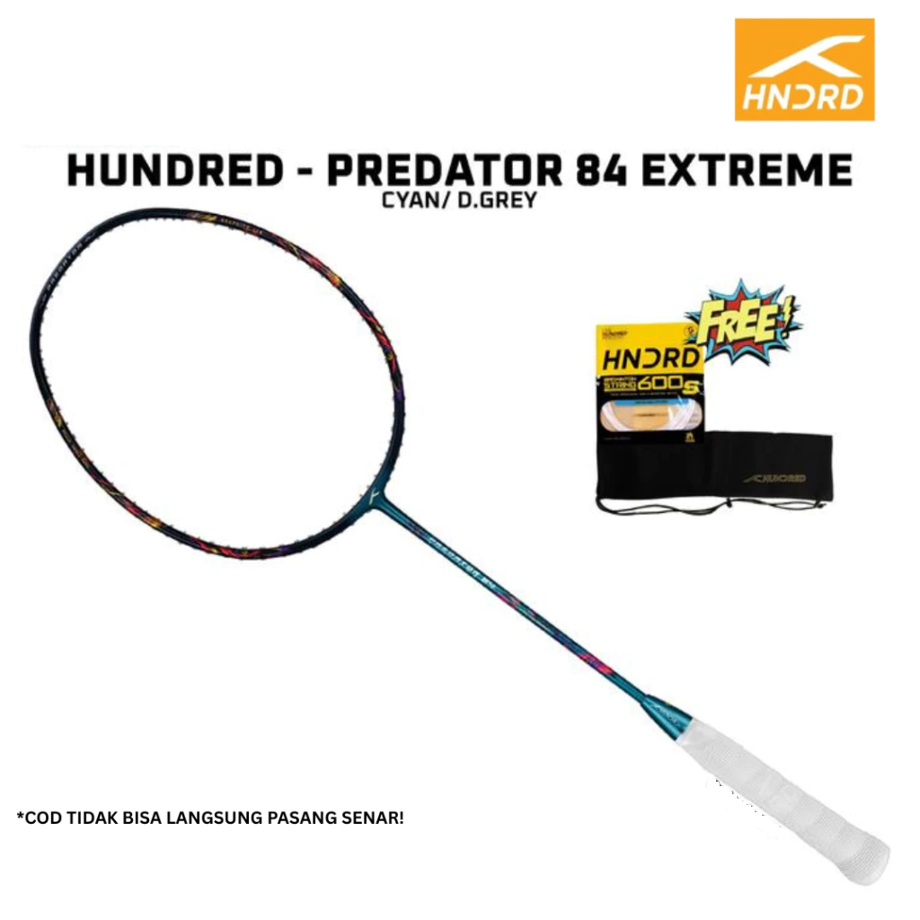 Raket Badminton HUNDRED Predator 84 Extreme