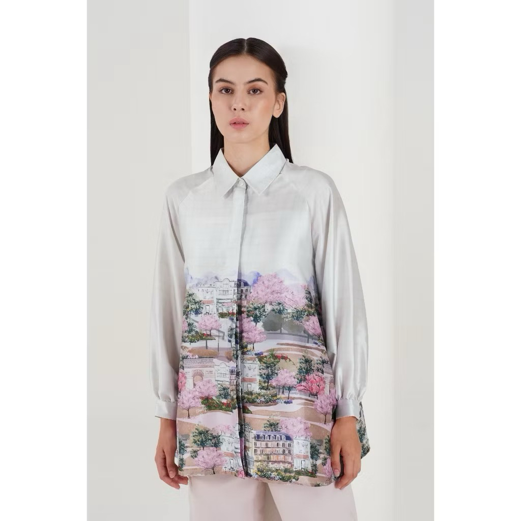 NEW benang jarum emily in paris maima raglan shirt