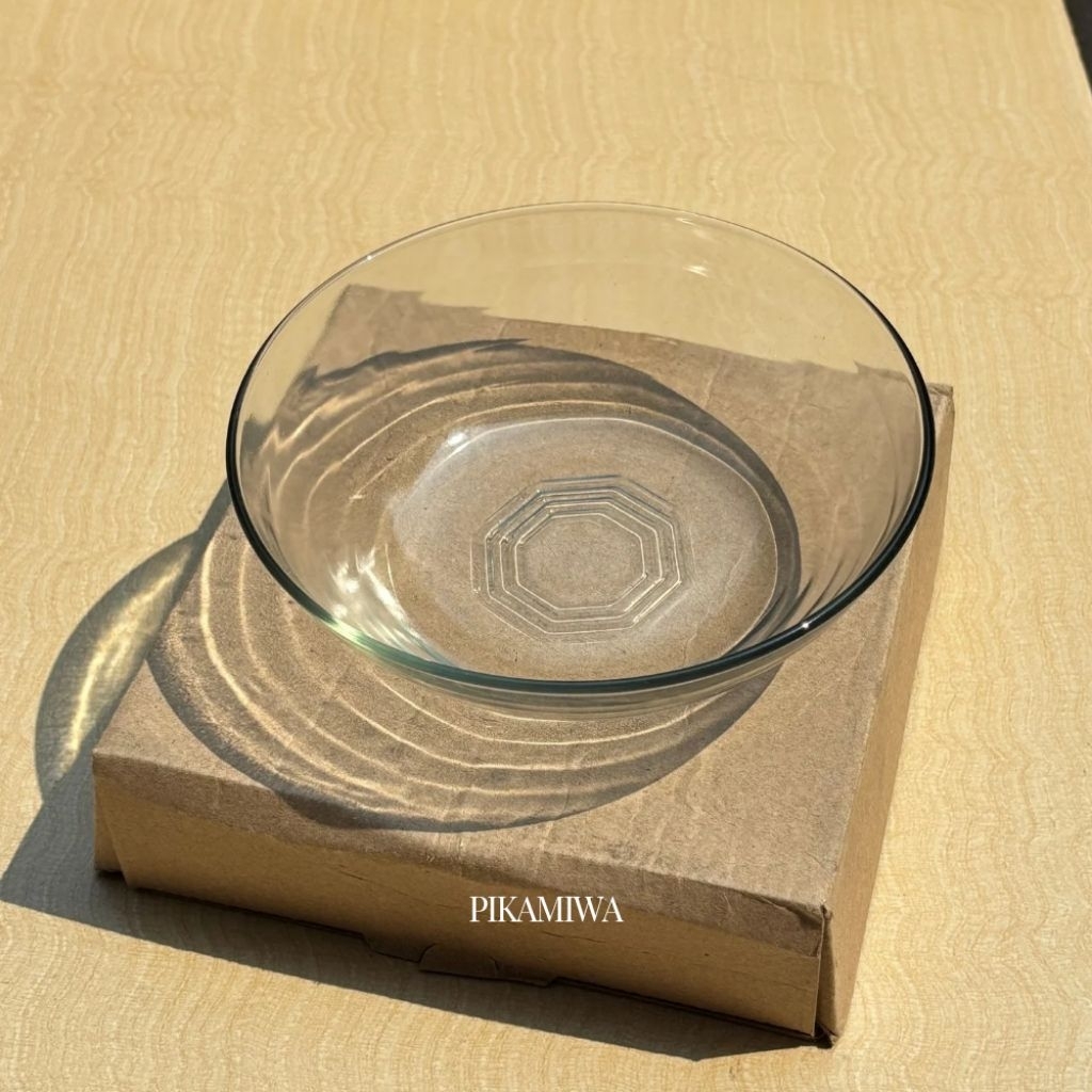 MANGKOK KACA POLOS MK7B mangkok kaca mangkok cantik mangkok sayur murah mangkok beling