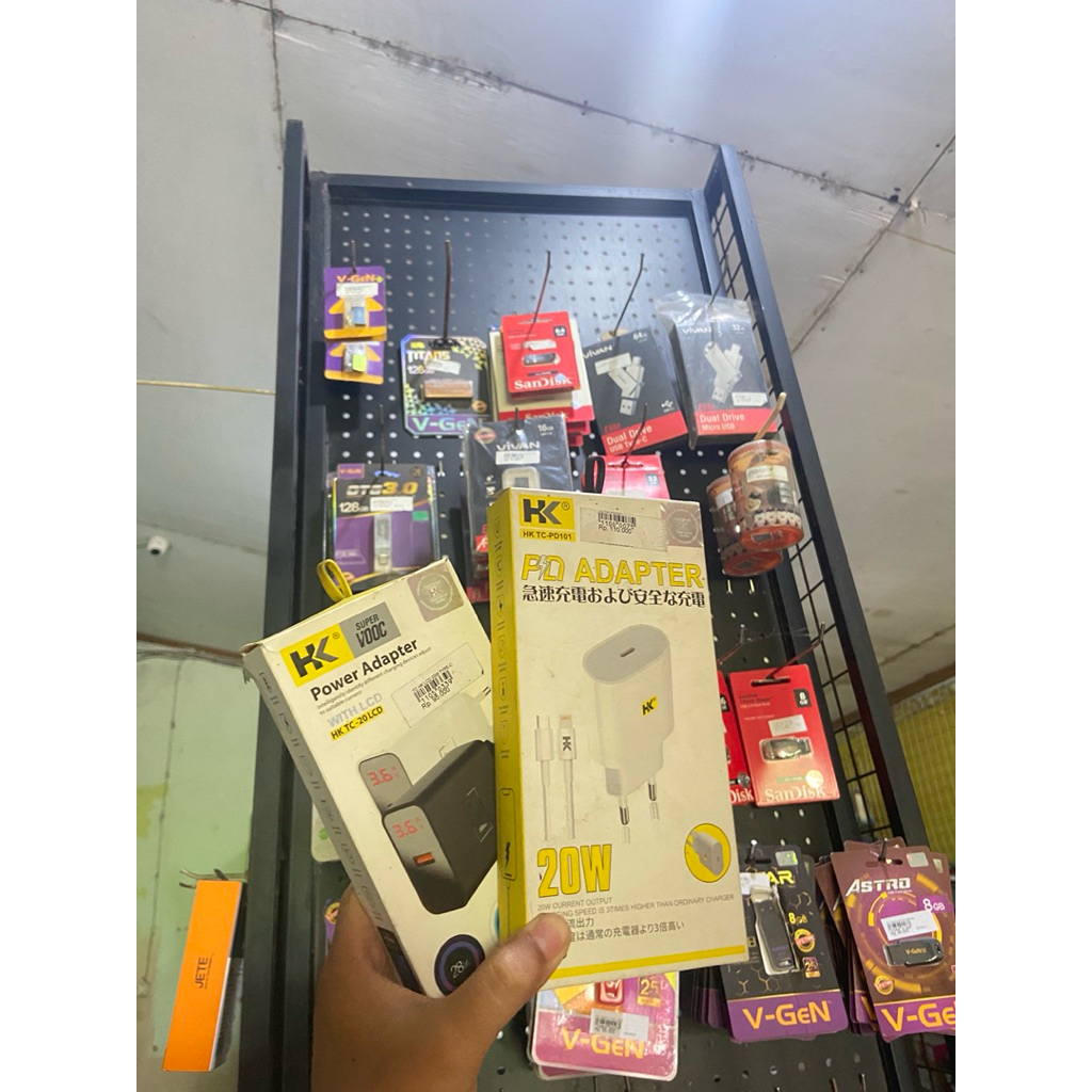 CHARGER HK 20W dan 18W TYPE C SUPER CHARGE