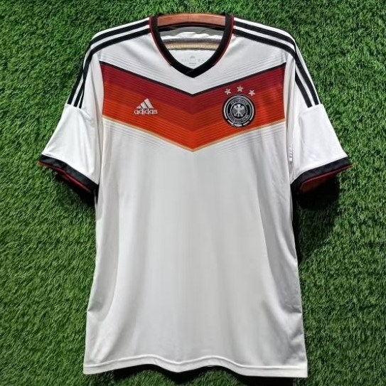 Jersey Jerman Original 2014-2015 Home Large Champions Winner Worlducp