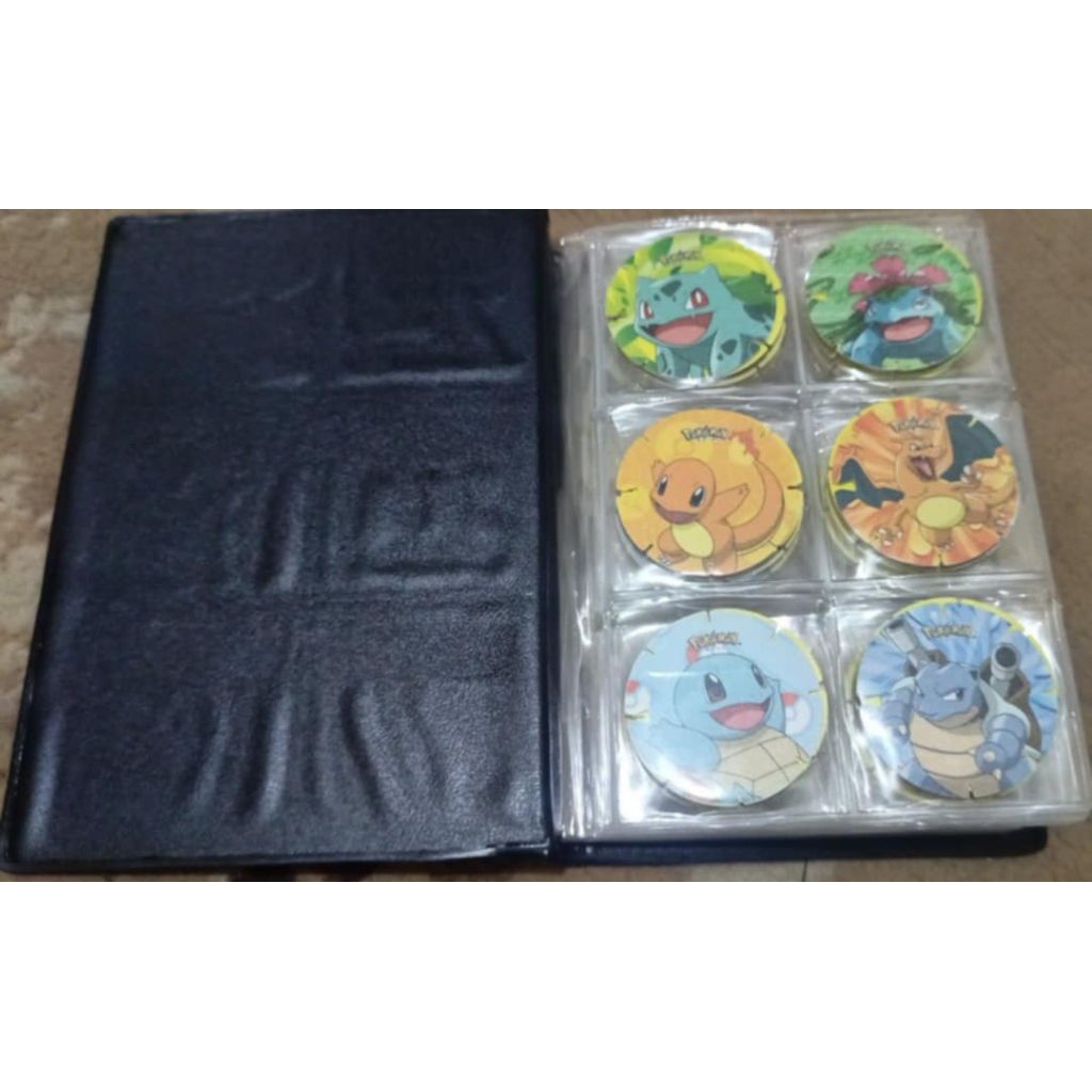 Tazos Pokemon Coin Lengkap 100 karakter bonus Album Coin