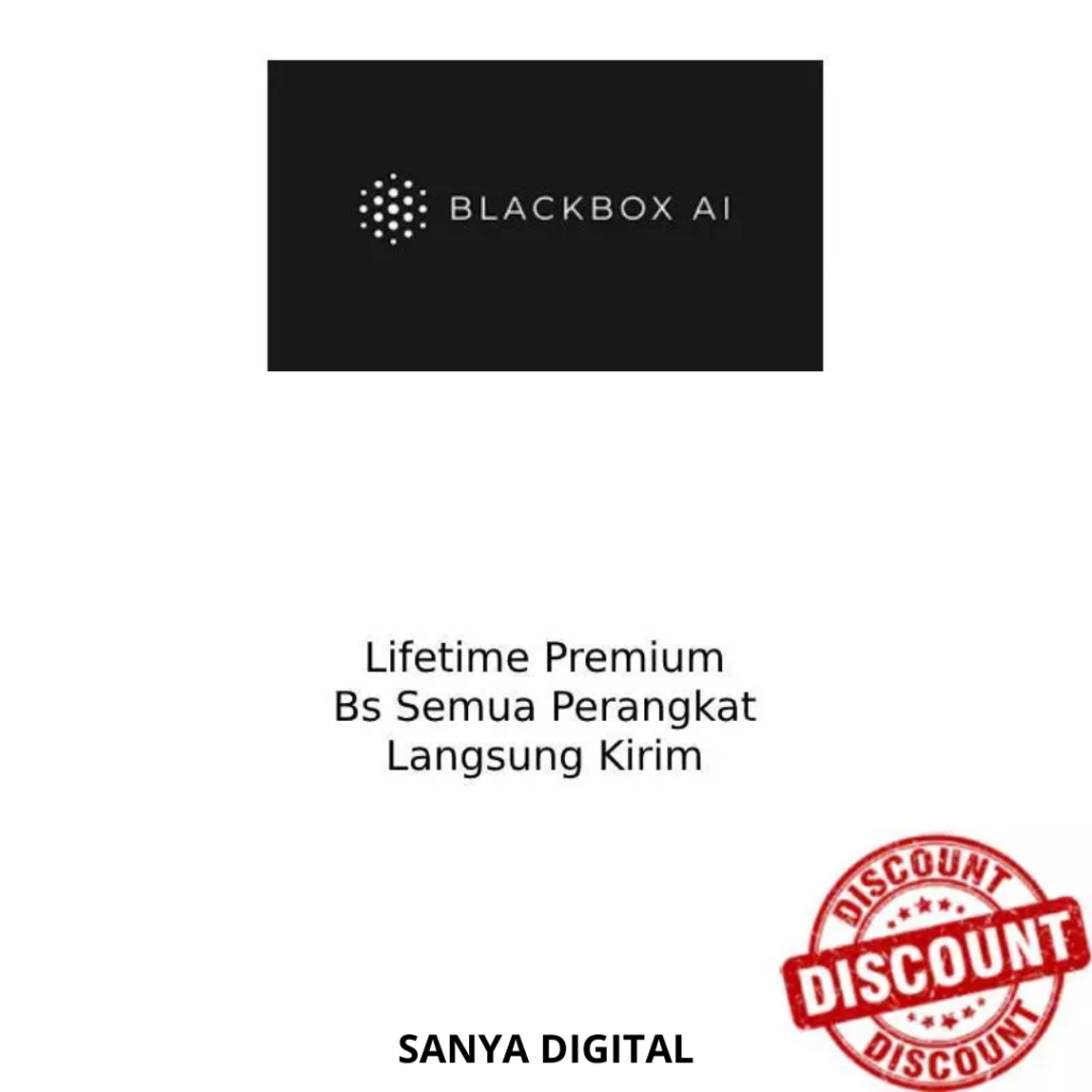 Lifetime Blackbox Ai Premium Full Garansi