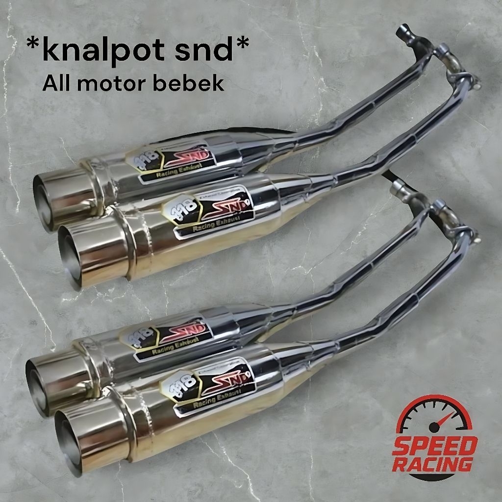 knalpot racing SND universal motor bebek Supra,grand,Revo,karisma,Blade,Jupiter,Vega,Shogun,smash