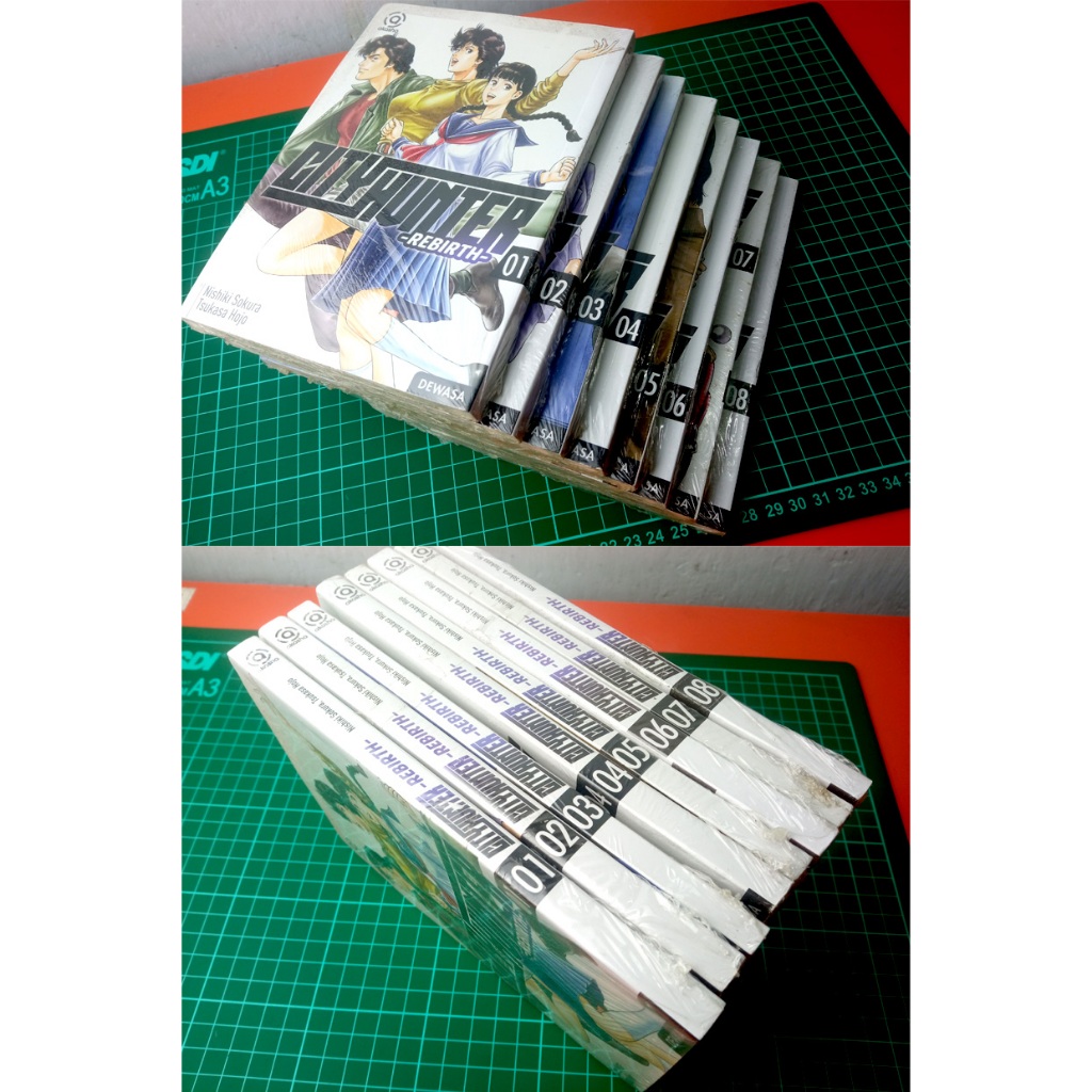 akasha komik city hunter rebirth 1-8 tsukasa hojo