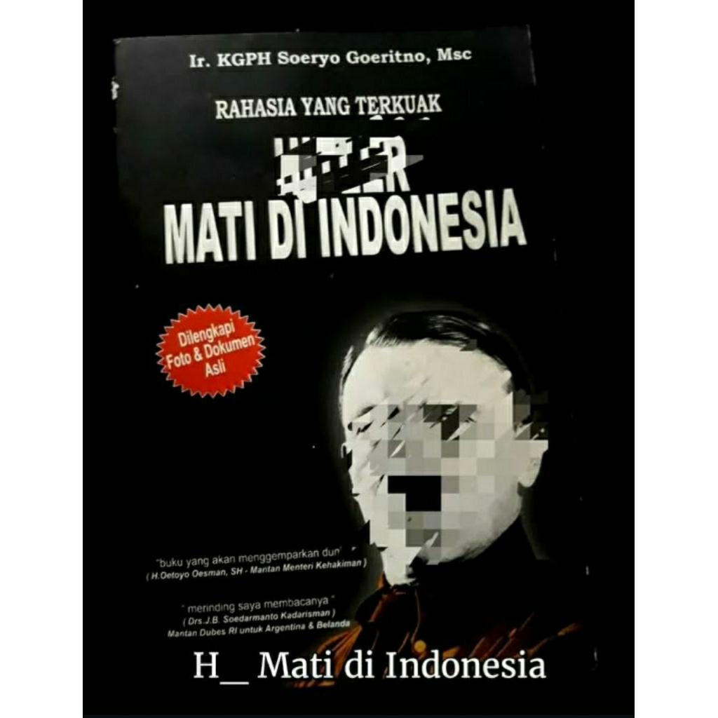 buku reportase Hitler MATI di INDONESIA RAHASIA yang Terkuak