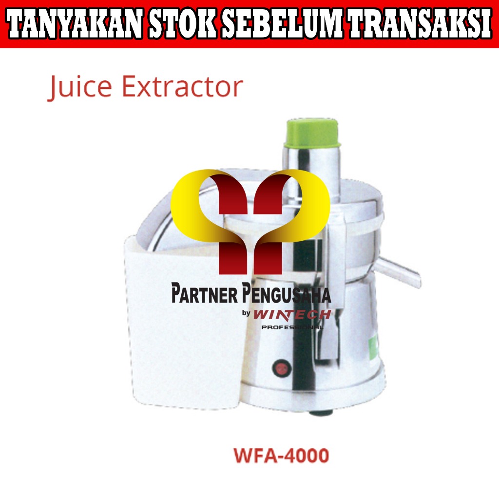 Getra WFA-4000 Juice Extractor / Juicer Pemisah Sari Buah dengan Ampas