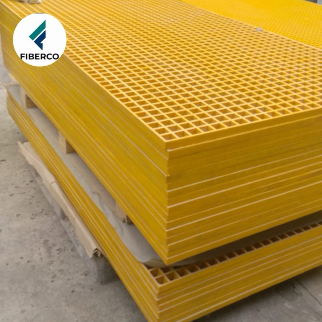 FRP Moulded Grating, ukuran : W1000 x L4000 x T25mm