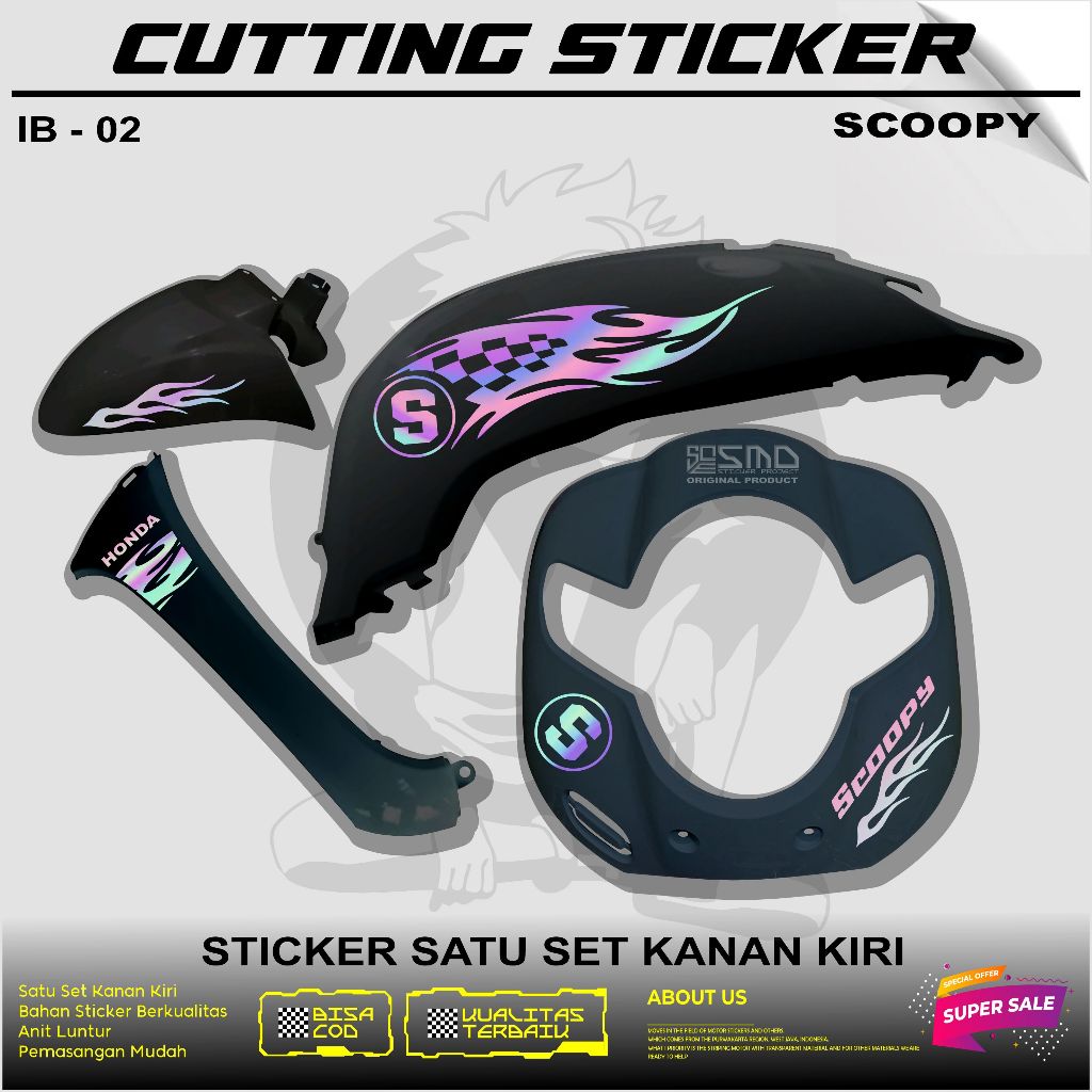 CUTTING STICKER SCOOPY DONAT 2017 LIS CUTTING KEREN SIMPLE ELEGANT