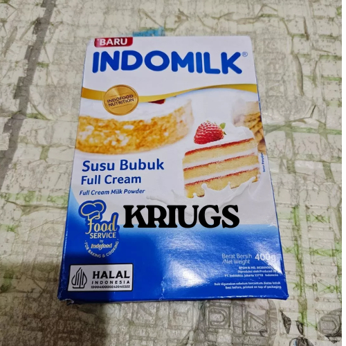 Indomilk Susu Bubuk Full Cream 400gr