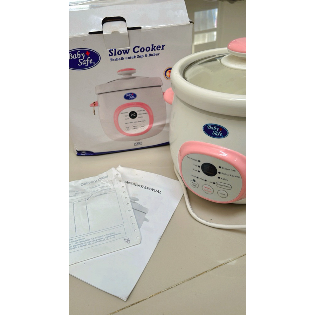 Slow Cooker Baby Safe ( PRELOVED )