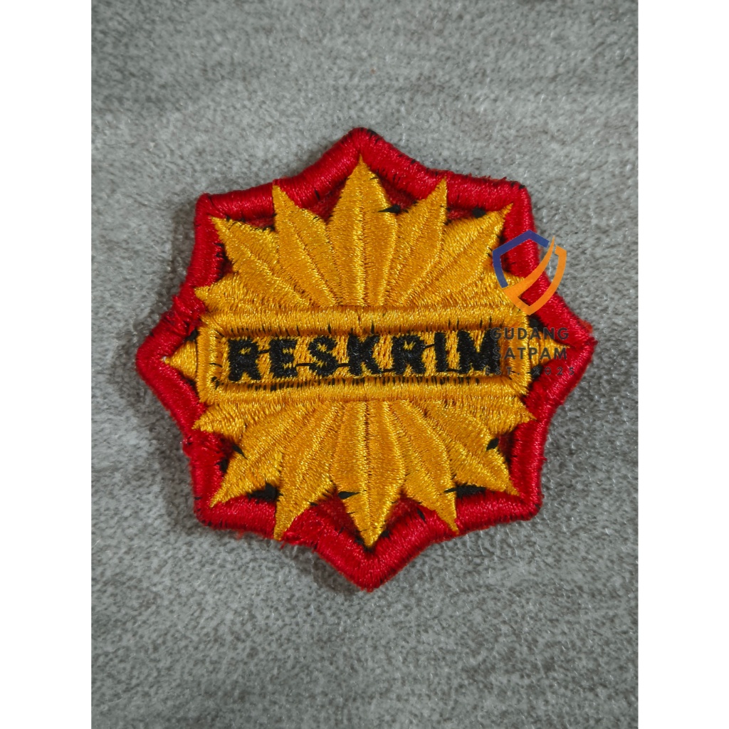 Bet Roda Reserse Reskrim - Bordir Timbul Polrii Reskrim - Bet Baju Reserse Reskrim Rd
