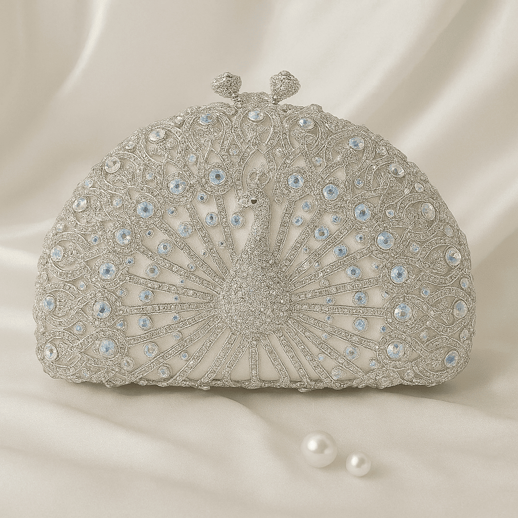 Waiwai Tas Pesta Crystal Mewah 1011 Clutch Merak