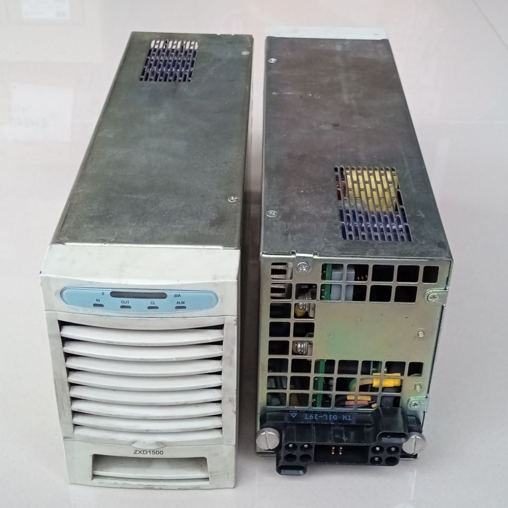 Power Supply Switching ZTE ZXD1500 ( V4.0 ) 30 Ampere, DC OUTPUT Bisa Di Adjust 5 Volt Sampai 54 Vol
