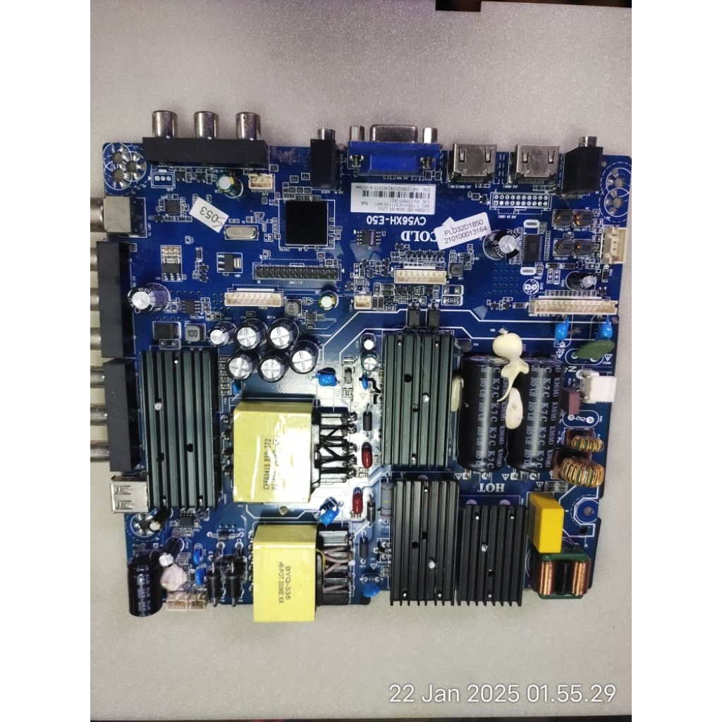mainboard PLD40B8850W mb mesin tv led polytron