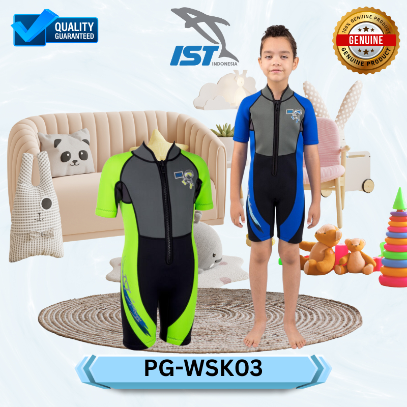 Wetsuit Anak 3mm JR Shorty Puriguard PG-WSK03