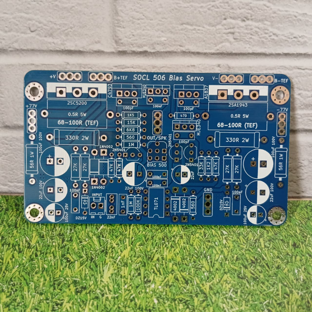 PCB SOCL 506 Tr Sejajar Bias Servo Dauble Layer