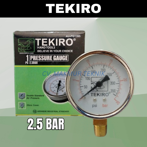 Manometer 2.5 bar TEKIRO Pressure Gauge