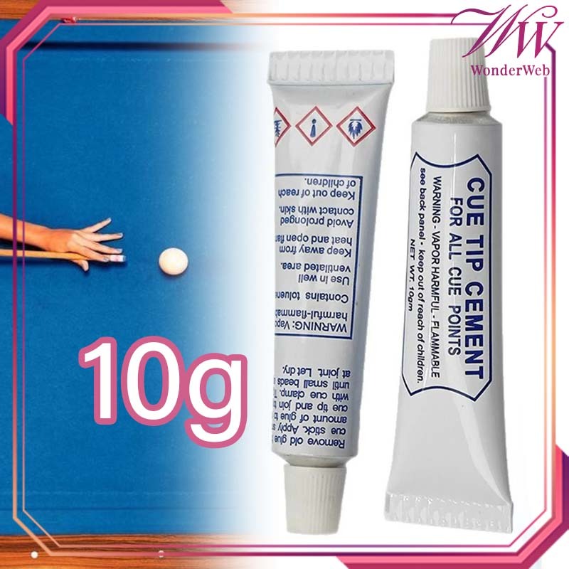 10g Gel Super Cue Tip Billiard Universal Lem Cue Tip Lem Tip Billiard Lem Tip Cue Billiard