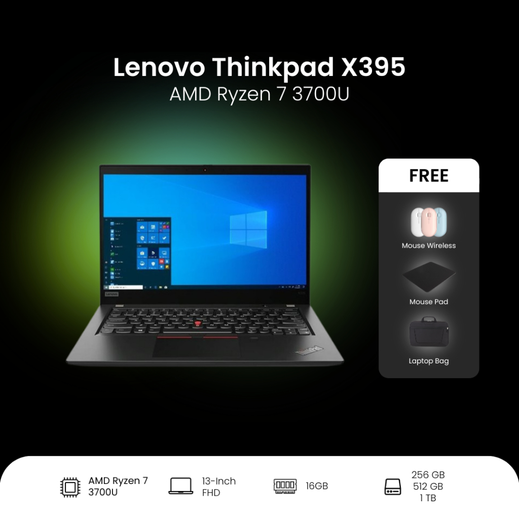 Lenovo Thinkpad X395 | AMD Ryzen 7 3700U | RAM 16 GB