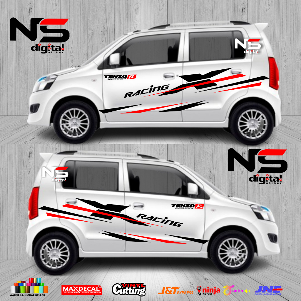 Stiker Sticker mobil karimun wagon r stiker body mobil karimun stiker mobil wagon r