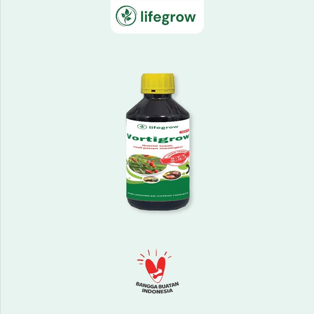 Lifegrow Votigrow NPK Cair | Mempercepat Perangsangan Akar, batang dan daun, untuk tanaman Hortikult