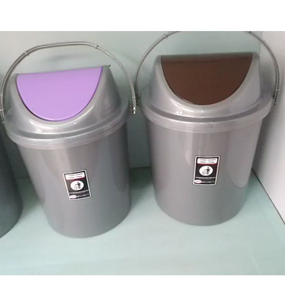 Tong Sampah Plastik SSJ 16 Liter & 11 Liter Dengan Tutup Swing | Tempah Sampah Plastik SSJ