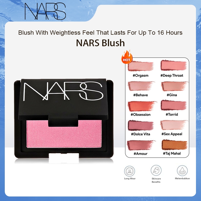 Nars Blush 3.5G/NARS Blush Powder/Nars Orgasm/Deep Throat/Taj Mahal/Super Orgasm With Box