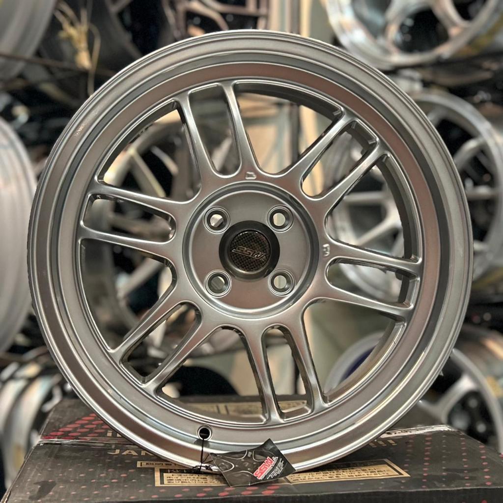 Velg SSW S165 (RPF1) Ring 17 Lebar 7.5 inch Pcd 4x100 Et 42 Warna Hyper Silver | Velg Mobil SSW