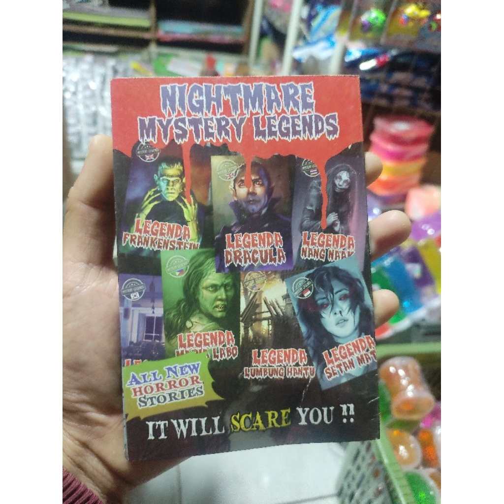 KOMIK Horor Misteri jadul Mainan Anak Murah