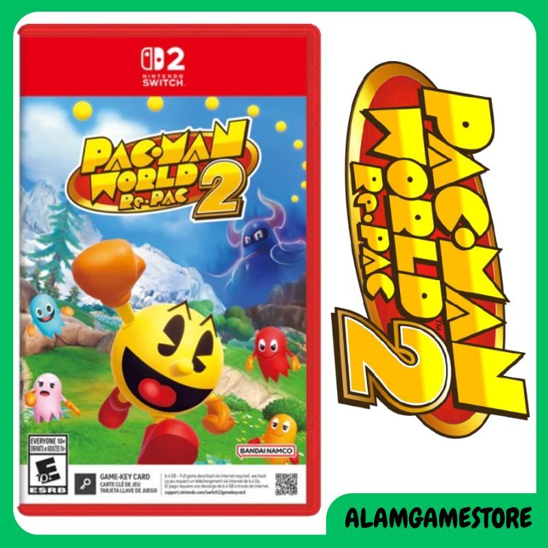Nintendo Switch 2 / NSW2 / SW2 Pac-Man World 2 REPAC /  Pac-Man World RePac 2