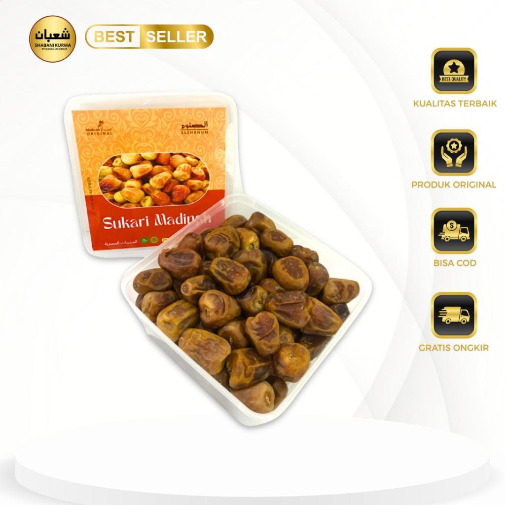 Kurma sukari 1 kg asli 100% original / sukari premium 1 kg / kurma Sukari 1kg / Shabani kurma