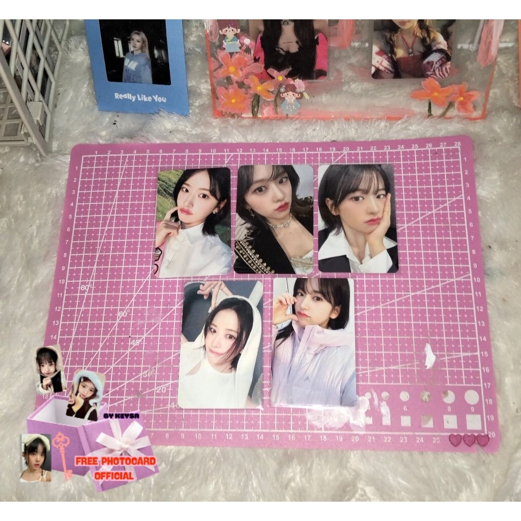 [FREE PHOTOCARD OFFICIAL]PHOTOCARD YUJIN IVE OFFICIAL NON ALBUM VER