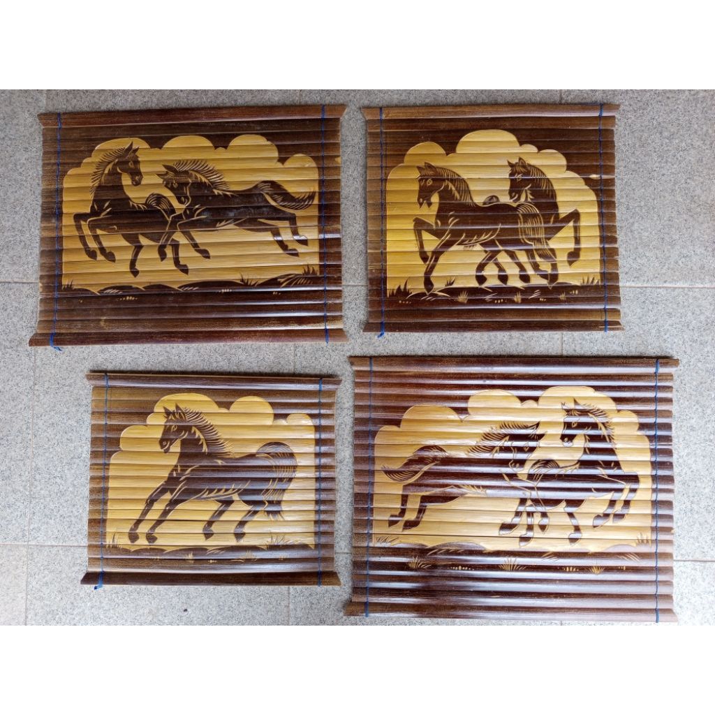 ukiran bambu hitam ori