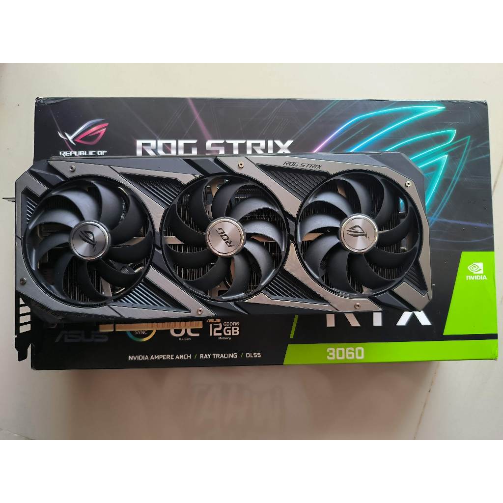 VGA ASUS ROG Strix GeForce RTX™ 3060 V2 OC Edition