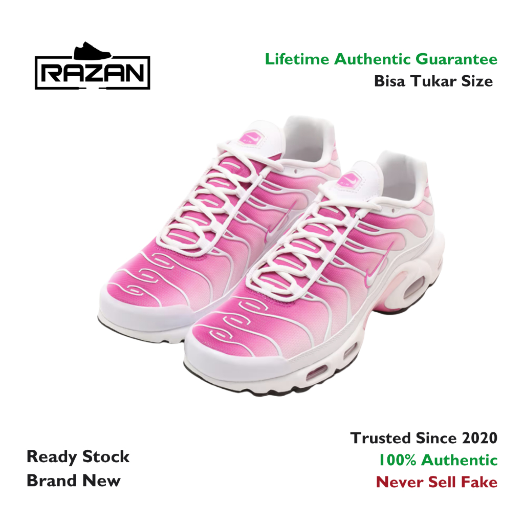 Nike Air Max Plus Pink Fade (W) 100% Authentic Original