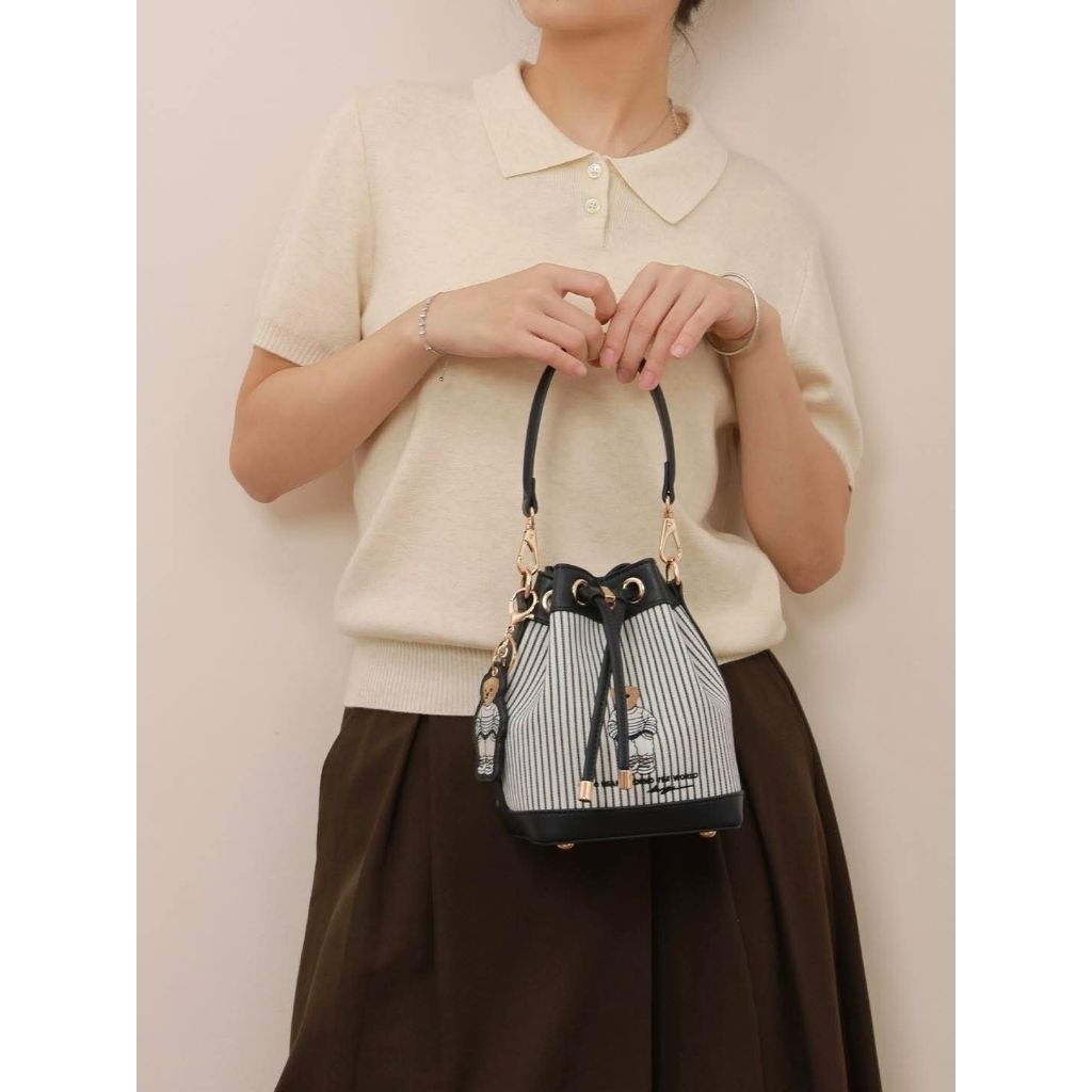 Ttwn guoo bear original Gu1570 Sling bag wanita - tas serut terbaru - ttwnbear - guoobear original -