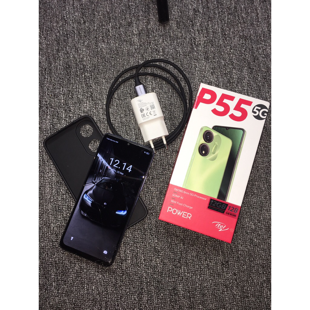 Itel p55 5G 6/128 GB(second minus)