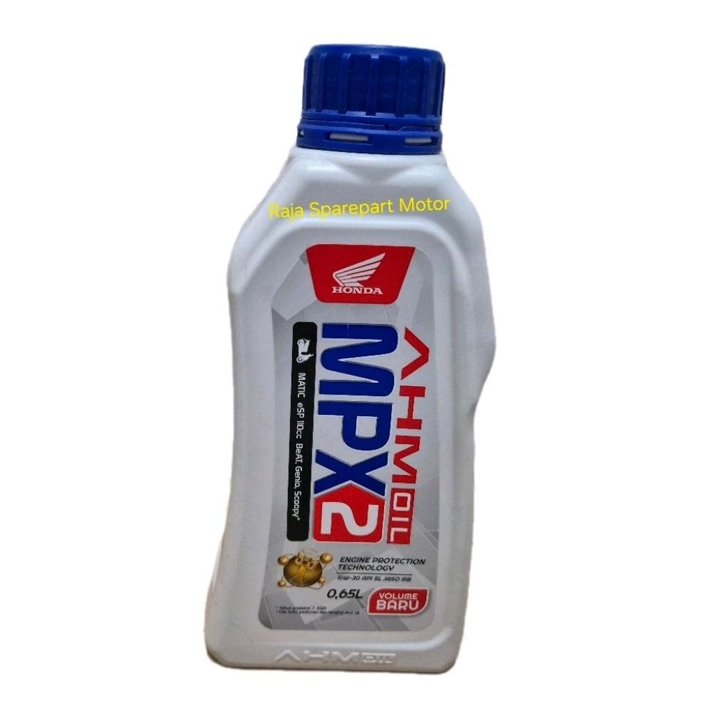 Oli AHM MPX 2 0.65liter asli original AHM