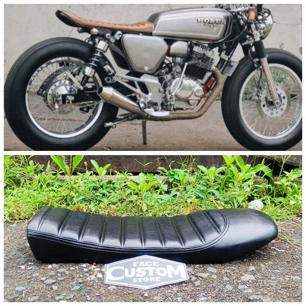 Jok Custom Japstyle bober scrambler cb gl pro megapro tiger scorpio thunder pulsar dll