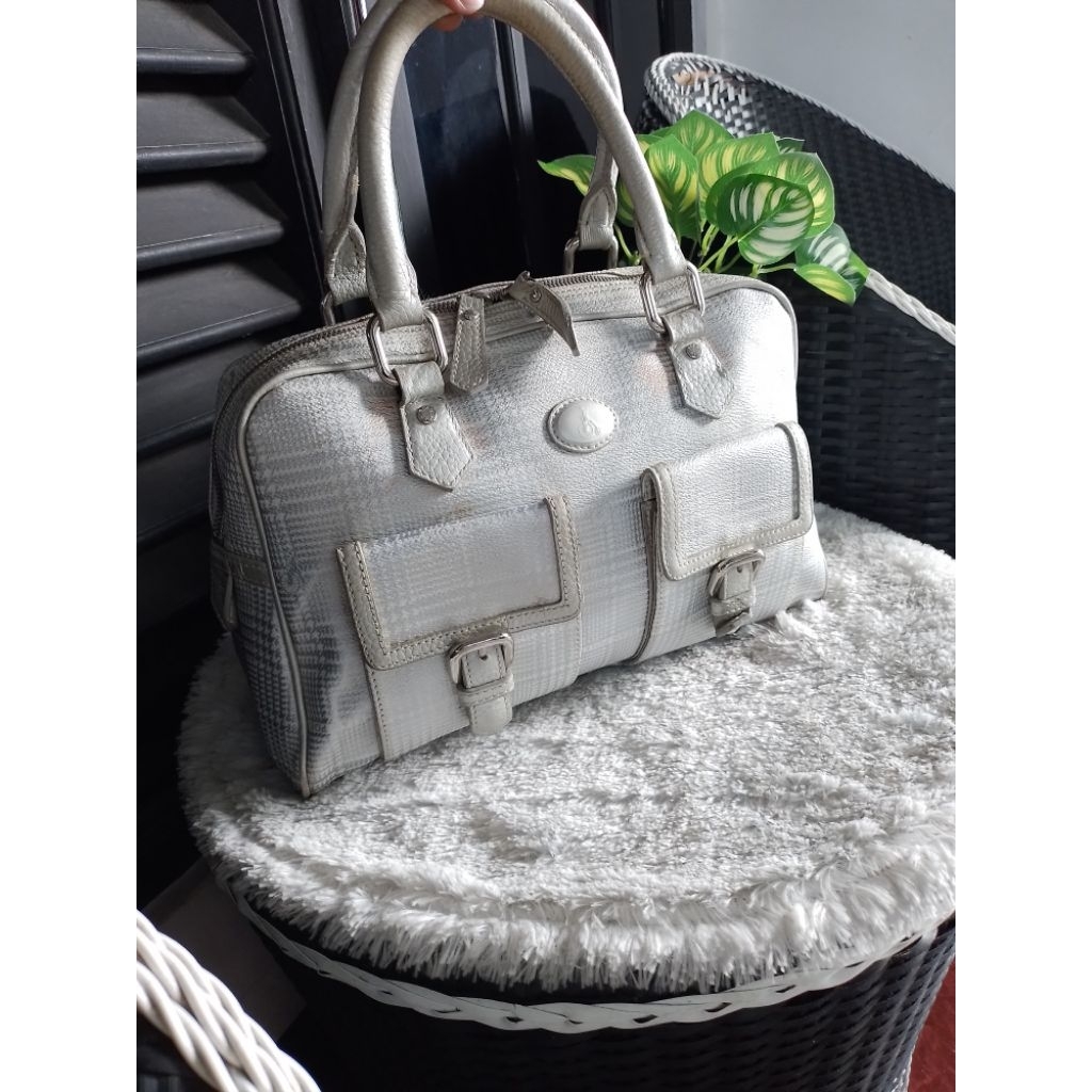 tas tenteng second branded ori beanpole kulit asli